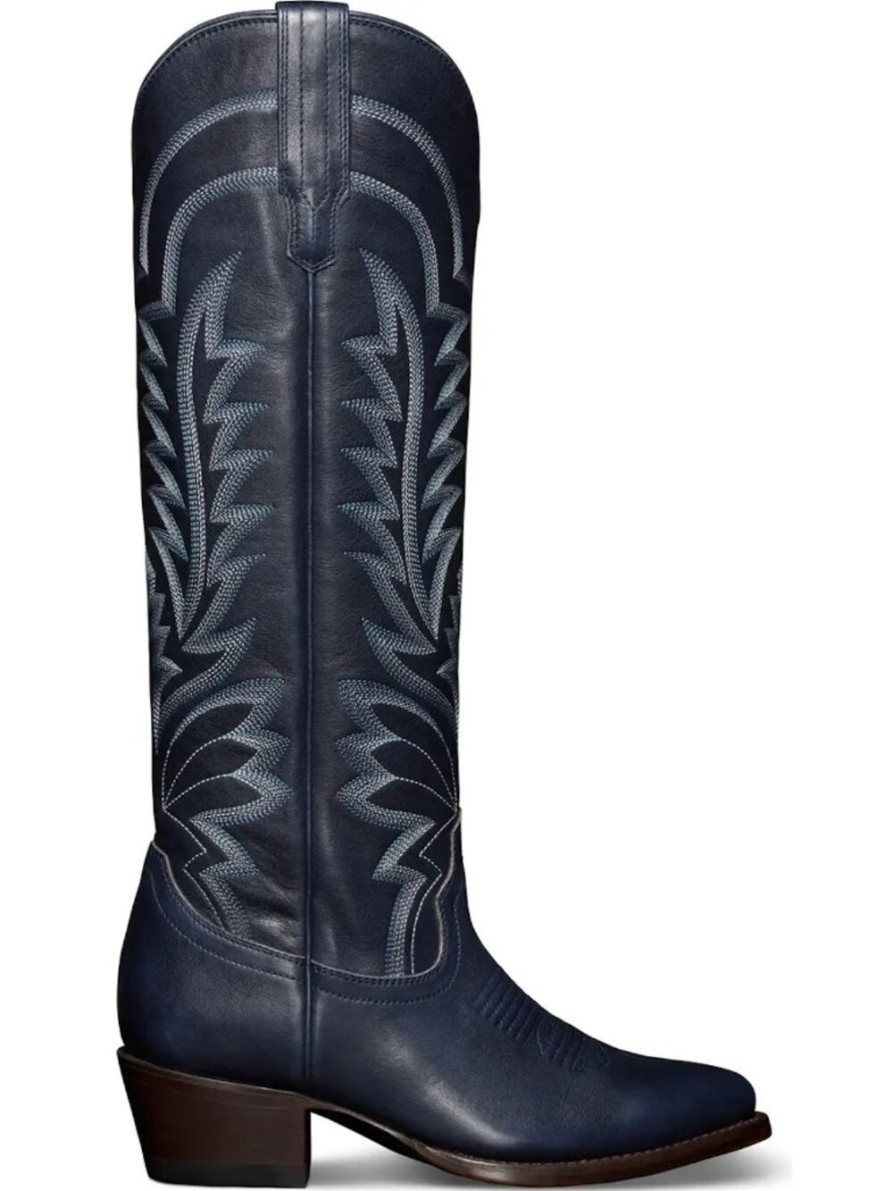 Tecovas - The Abby Navy Bovine Cowgirl Boots